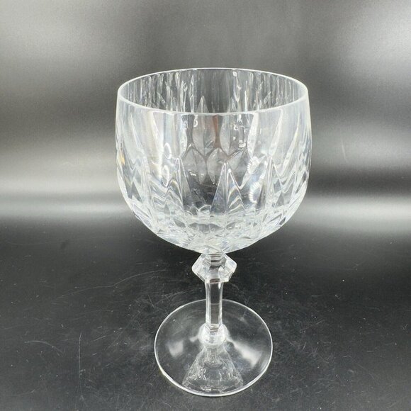 Gorham Crystal LA SCALA Clear Drinking Glass Stemware Goblet Single Glass 6.5in - Picture 13 of 16